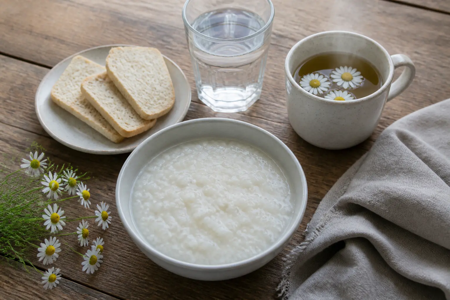 Дієтичні продукти для полегшення діареї
