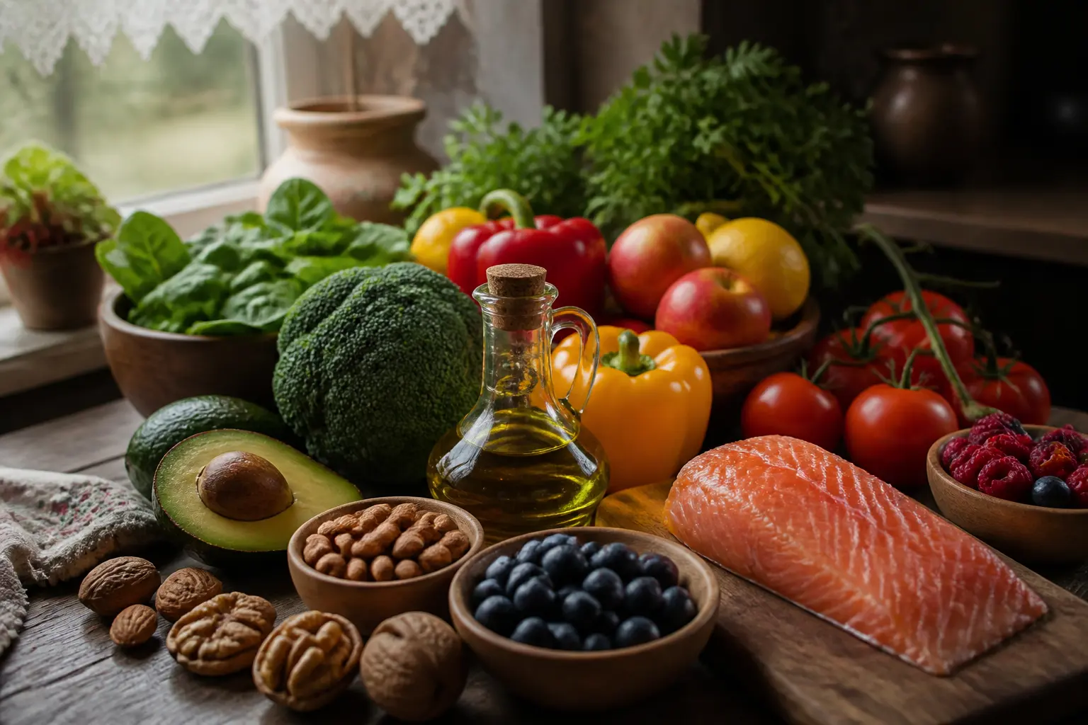 Корисні продукти для профілактики атеросклерозу судин головного мозку