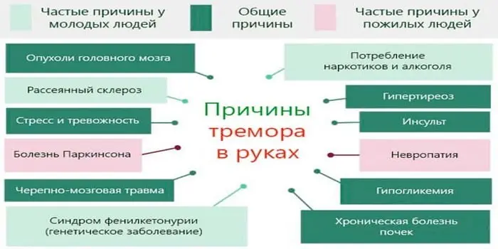 Тремор рук - як позбудеться за допомогою препаратів чи народних засобів