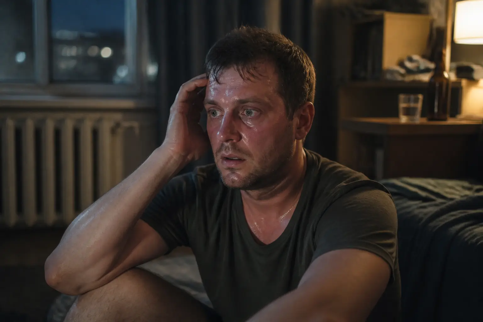 Розширені зіниці, пітливість і дезорієнтація — ознаки впливу алкоголю на центральну нервову систему