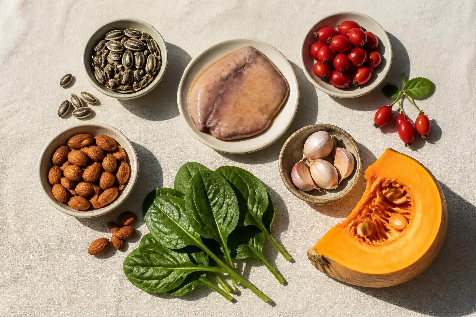Продукти, багаті на вітаміни та мінерали, корисні при псоріазі