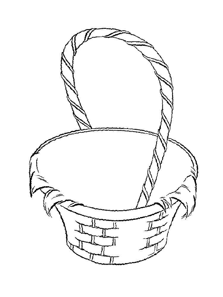 Розмальовки Кошик