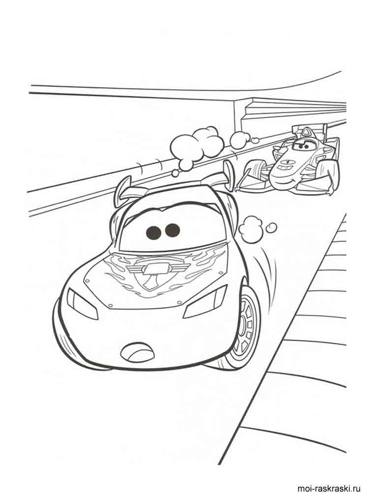 Розмальовка Блискавка Маквин