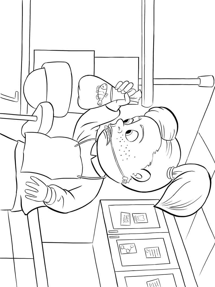 Розмальовка В пошуках Немо