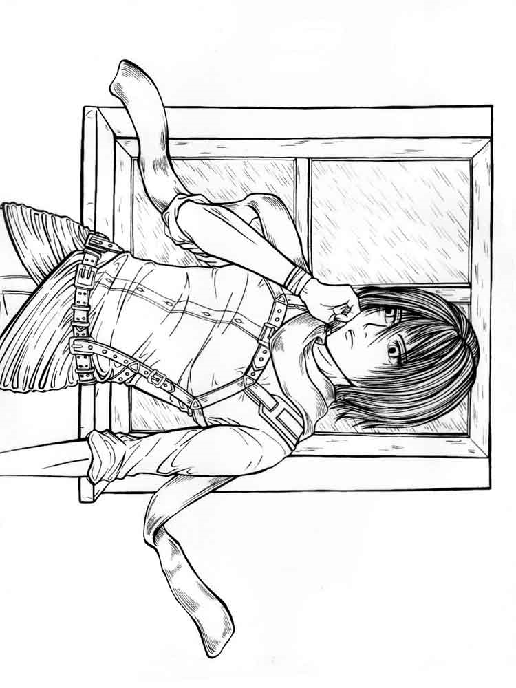 Розмальовки Атака Титанів