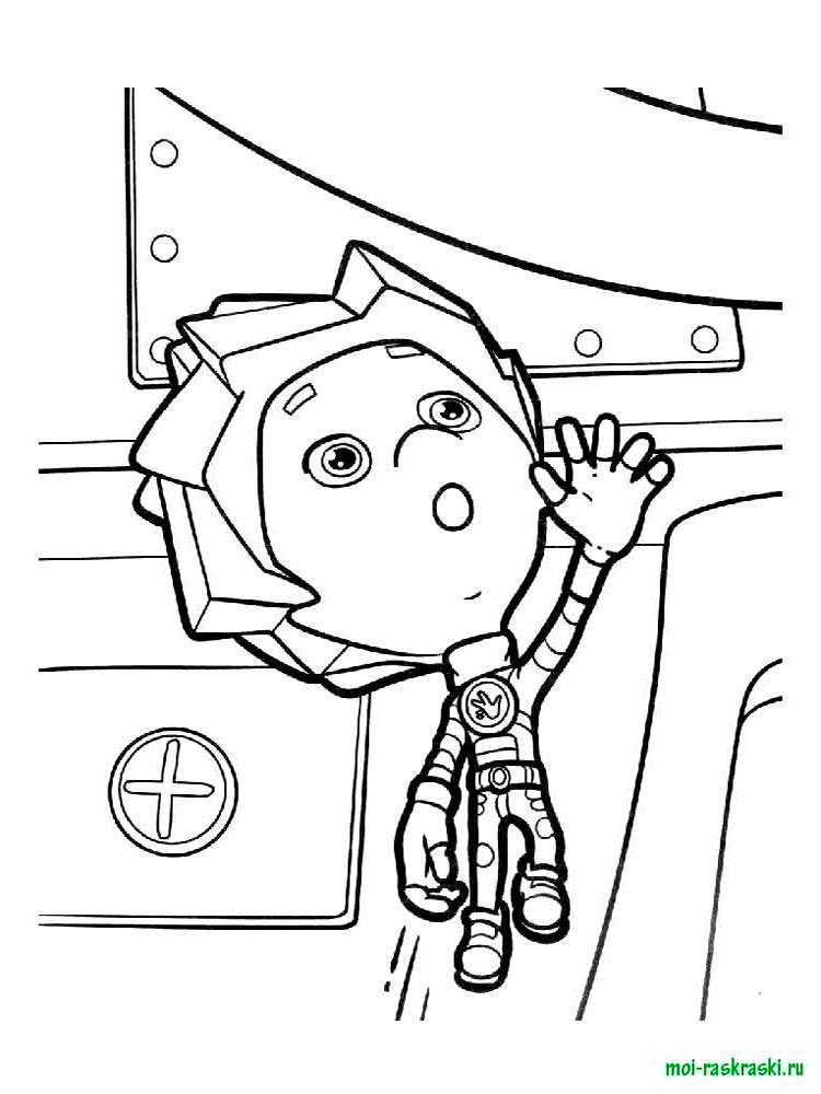 Розмальовки Фиксики