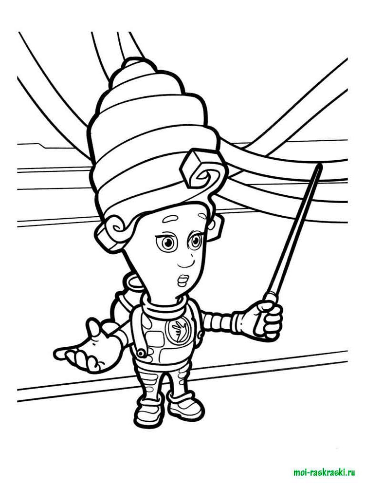 Розмальовки Фиксики