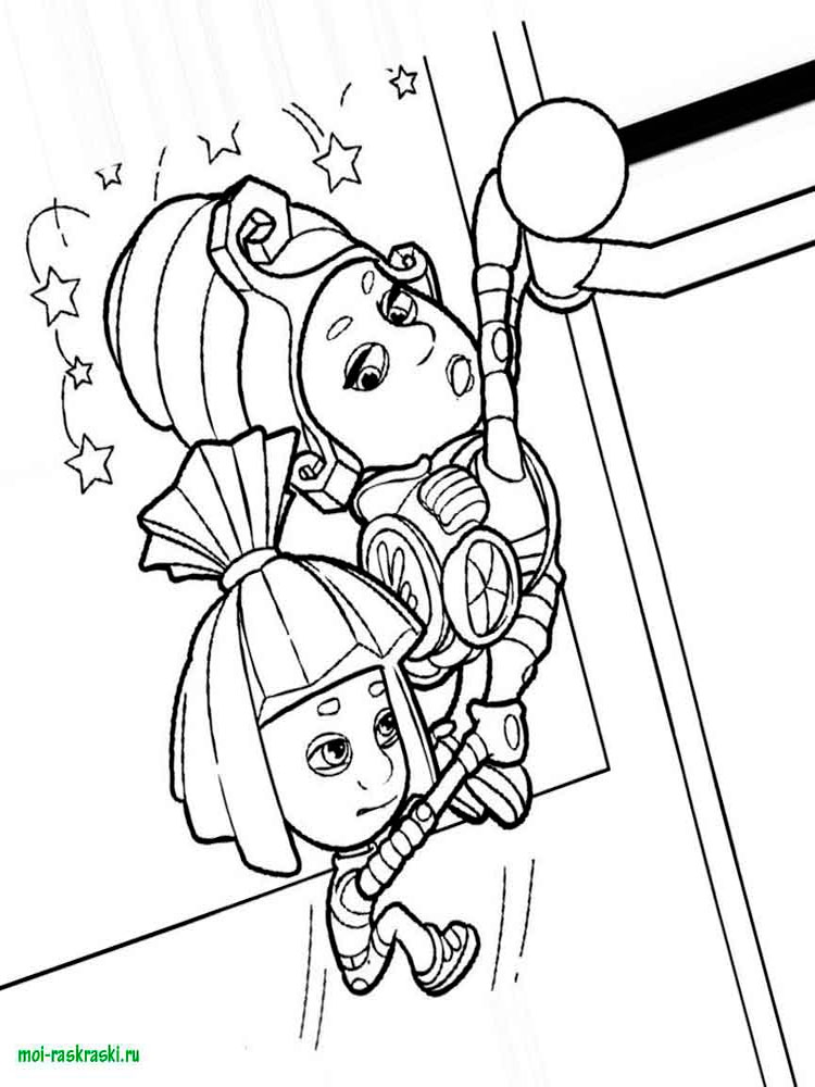 Розмальовки Фиксики