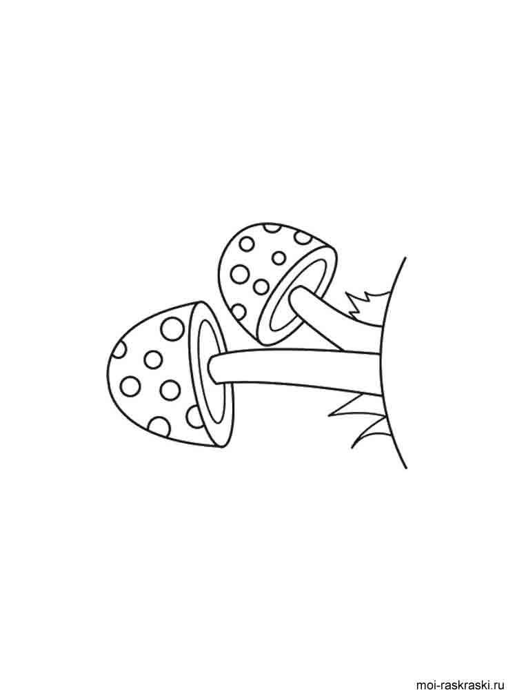 Розмальовки Гриби