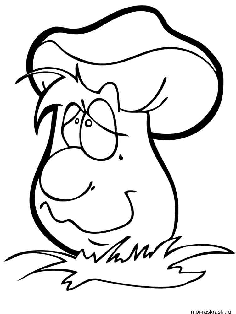 Розмальовки Гриби