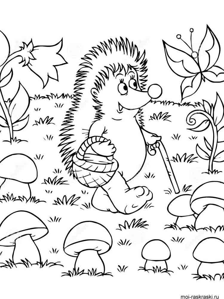 Розмальовки Гриби