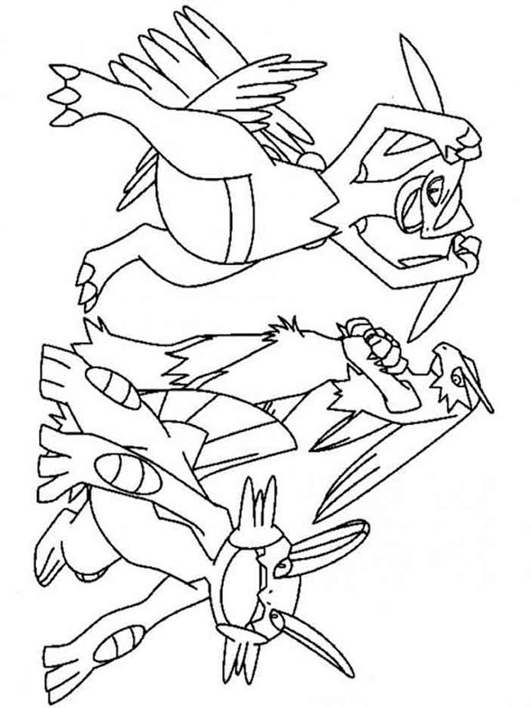 Розмальовки Покемони