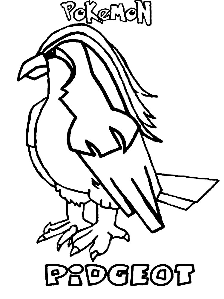 Розмальовки Покемони