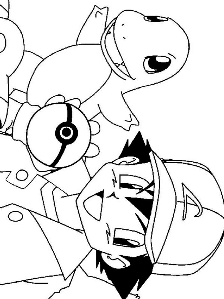Розмальовки Покемони