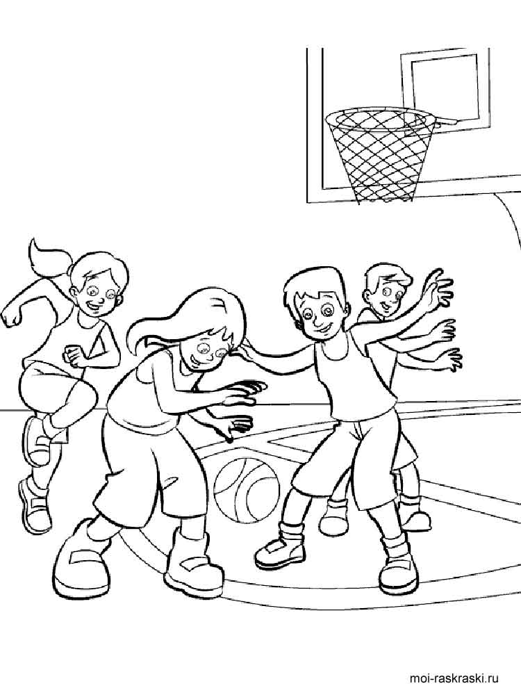 Розмальовки Спорт