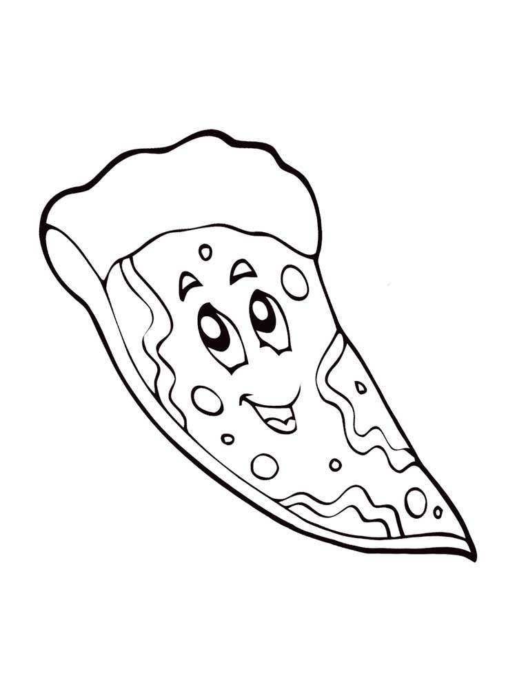 Розмальовки Страви з очима