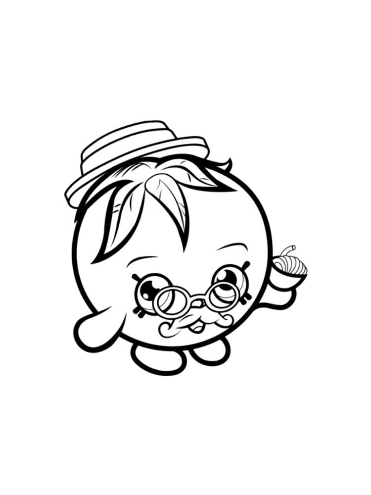 Розмальовки Страви з очима