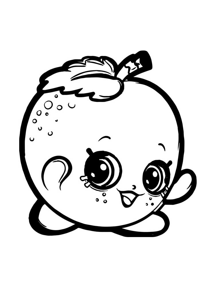 Розмальовки Страви з очима