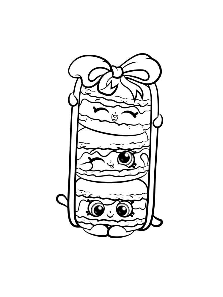 Розмальовки Страви з очима