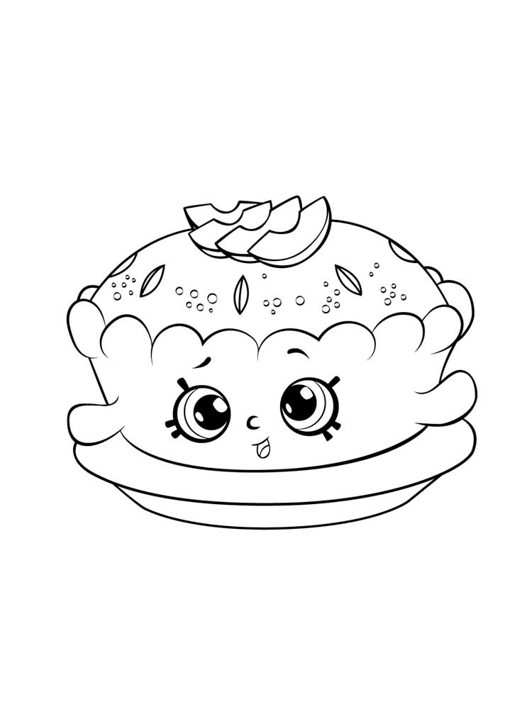 Розмальовки Страви з очима