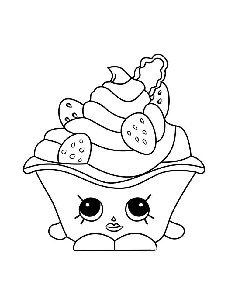 Розмальовки Страви з очима