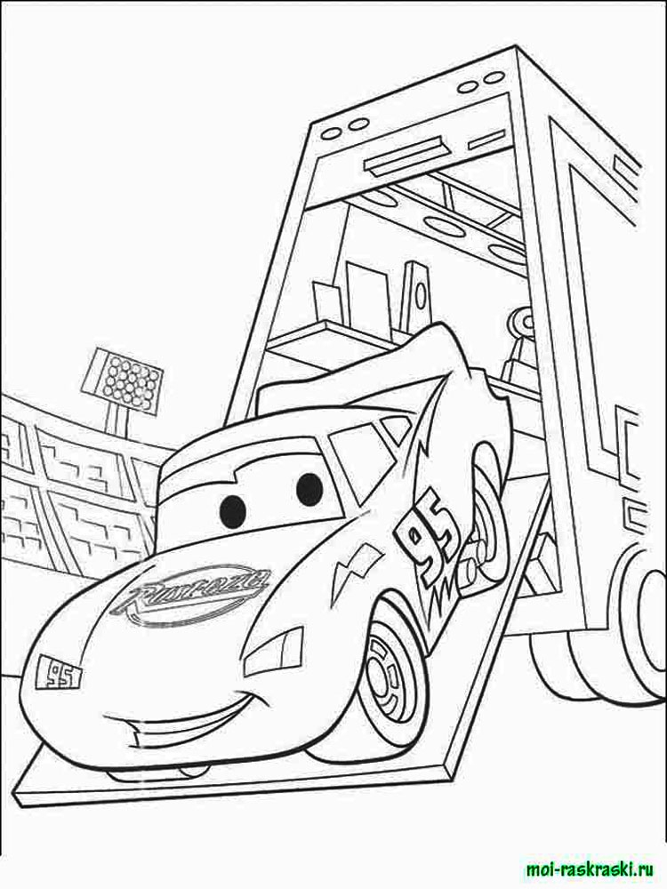 Розмальовки Тачки і Тачки 2