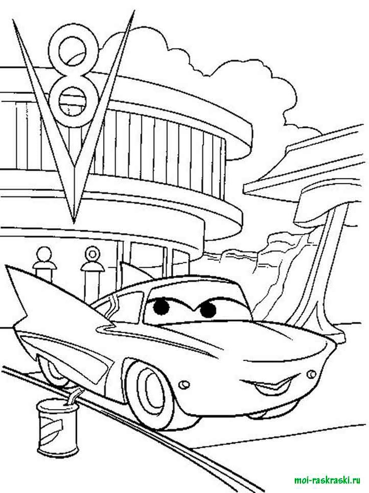 Розмальовки Тачки і Тачки 2