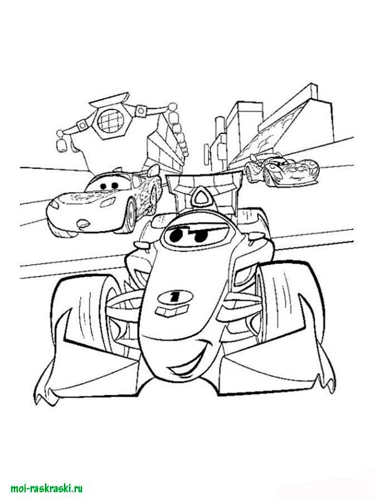 Розмальовки Тачки і Тачки 2