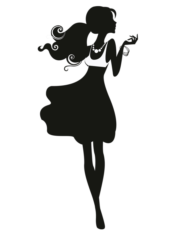 Трафарети Дівчат