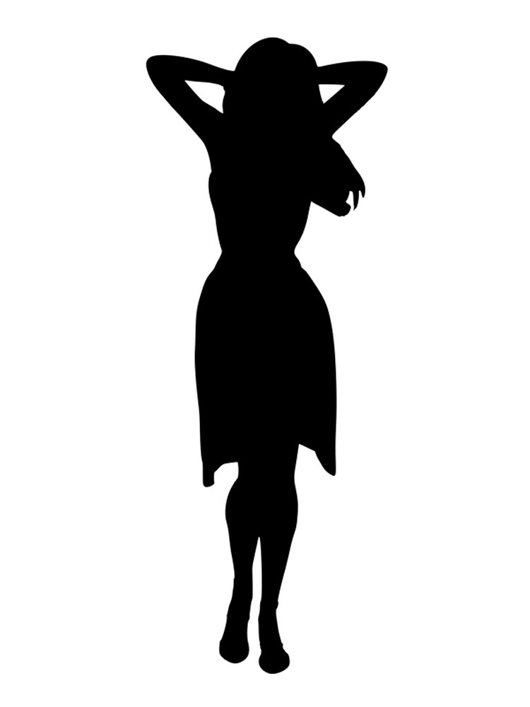 Трафарети Дівчат