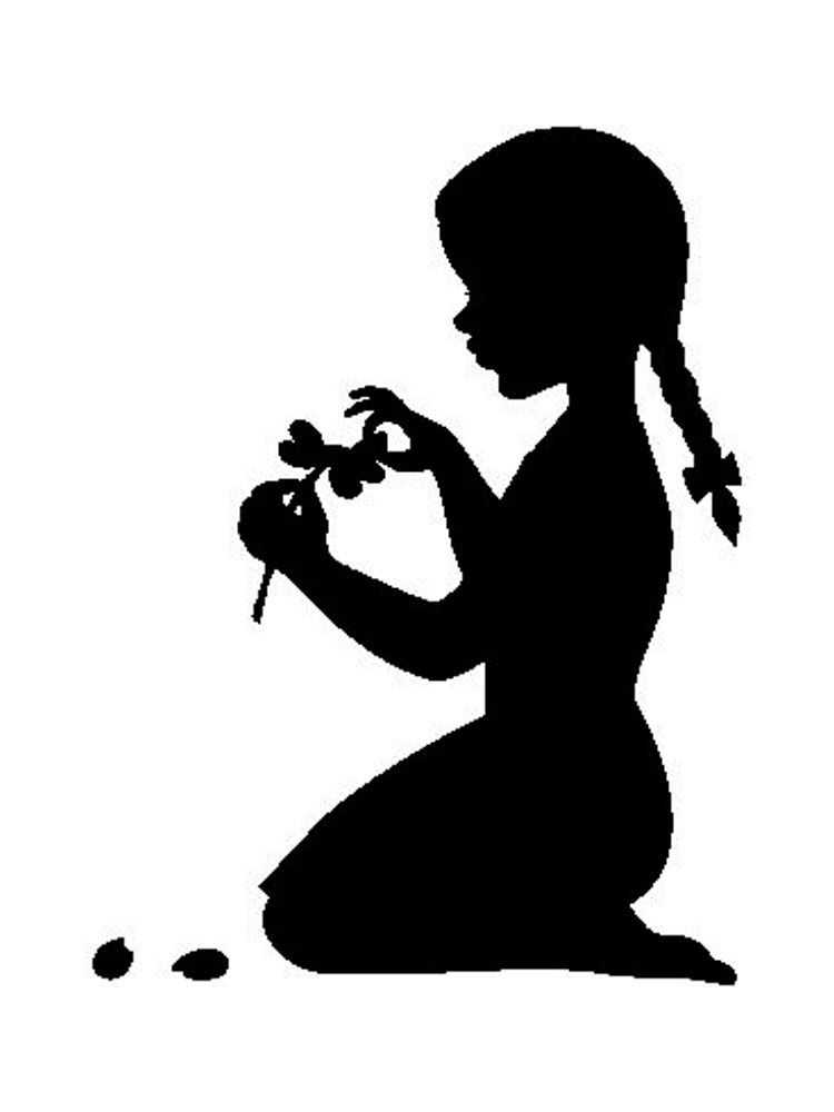 Трафарети Дівчат