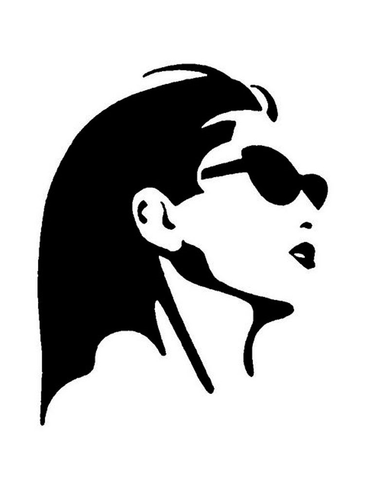 Трафарети Дівчат