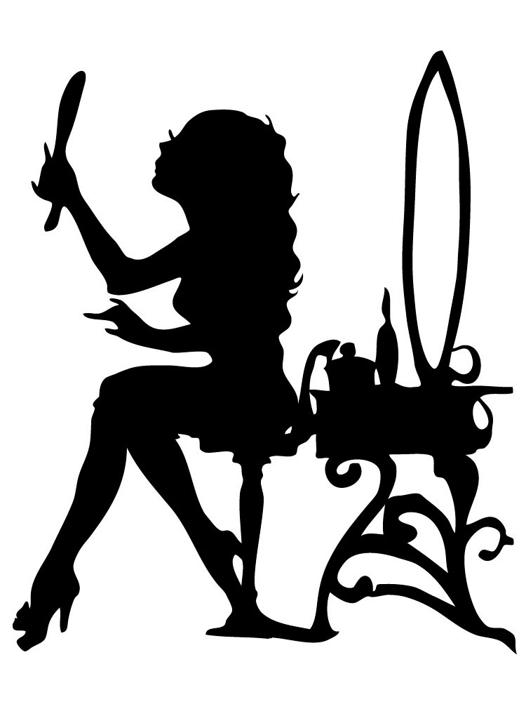 Трафарети Дівчат