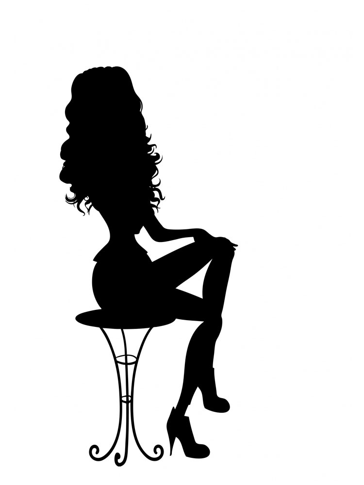 Трафарети Дівчат