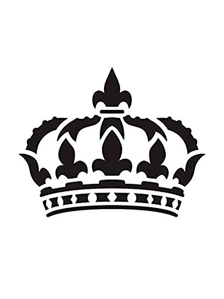 Трафарети Корони