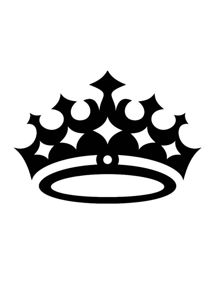 Трафарети Корони