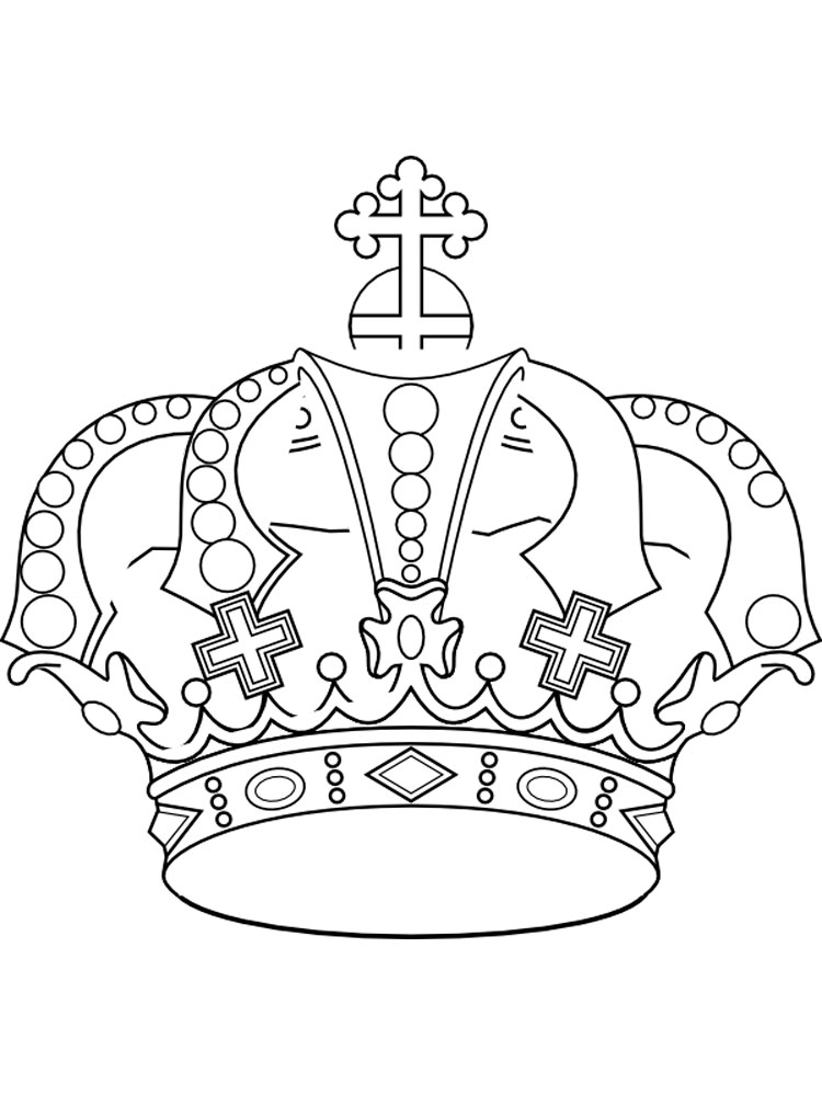 Трафарети Корони