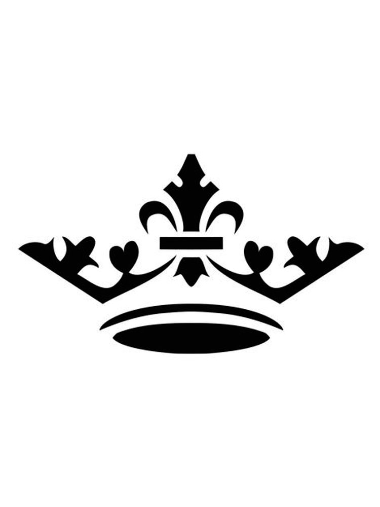 Трафарети Корони