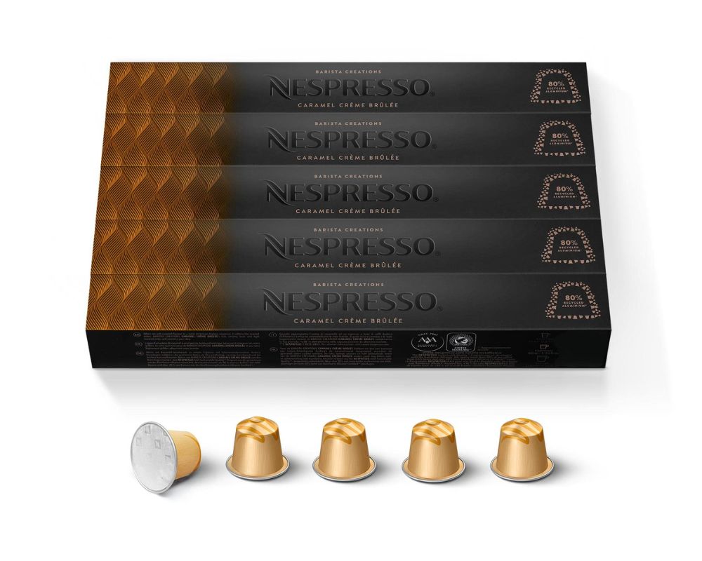 Nespresso Caramel Creme Brulee (тубус) 10 шт